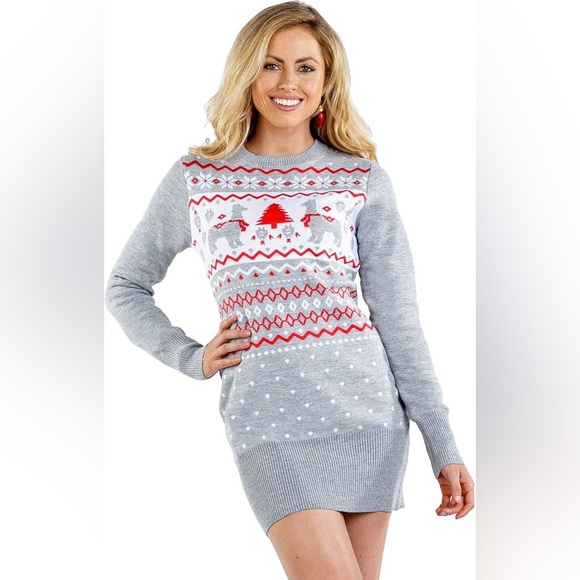 : Tipsy Elves 4
Tipsy Elves Christmas Sweater Dresses for Women - Picture 1 of 9